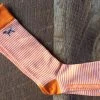 Volunteer Traditions Bluetick Stripe Sock 1 Volunteer Traditions Bluetick Stripe Sock -Apparel Specialty Shop 129753 01