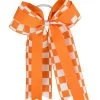 Check Layered Bow W/ Tails Ponytail Holder -Apparel Specialty Shop 1415756 01