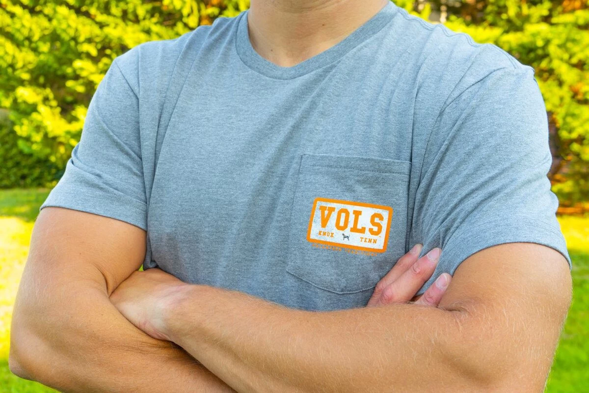 Volunteer Traditions Vols Retro Patch Pocket Tee 4 Volunteer Traditions Vols Retro Patch Pocket Tee - Image 2