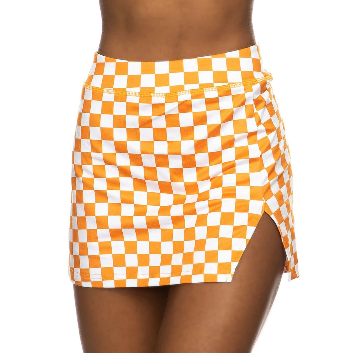 Tennessee Mini V Notch Checkerboard Skort 3 Tennessee Mini V Notch Checkerboard Skort