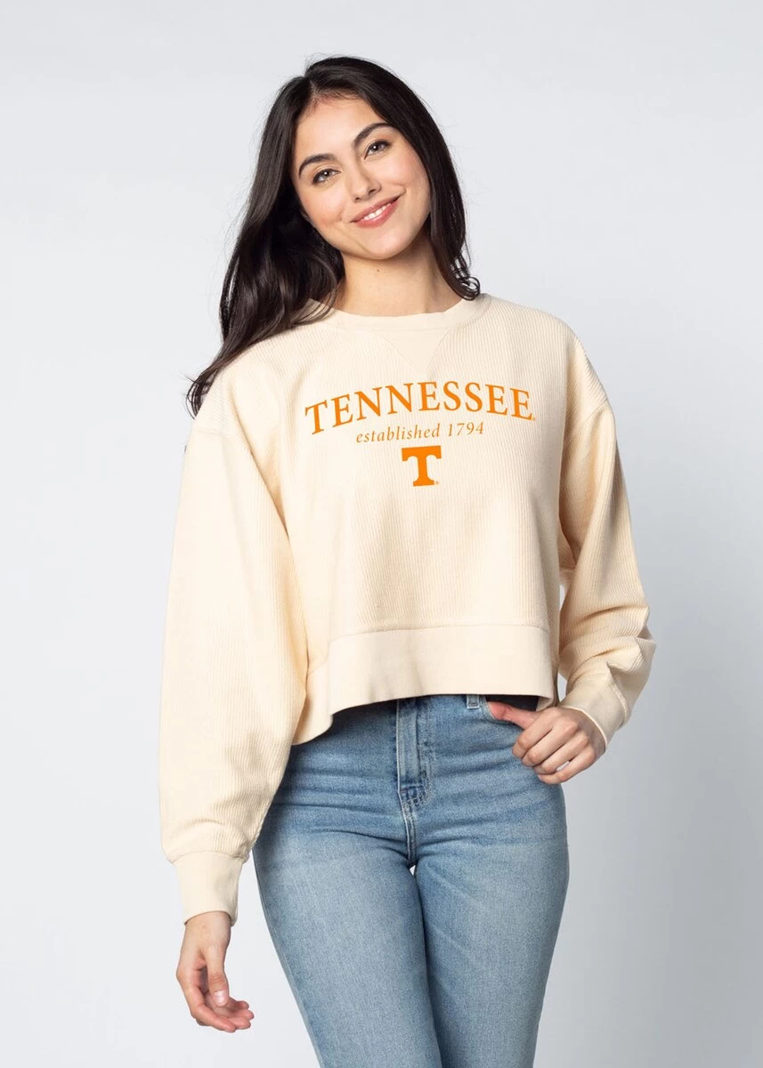 Women's Tennessee Boxy Corded Crew 3 Women's Tennessee Boxy Corded Crew