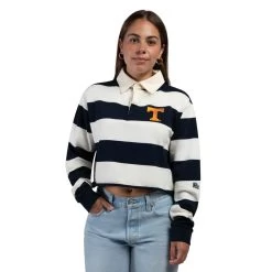 Women's Tennessee Crop Rugby Polo