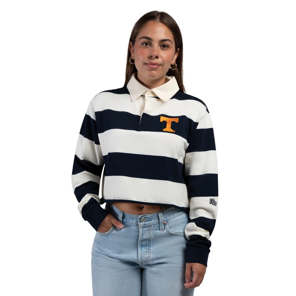 Women's Tennessee Crop Rugby Polo 3 Women's Tennessee Crop Rugby Polo