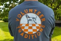 Volunteer Traditions Bluetick Circle Long Sleeve Tee