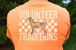 Volunteer Traditions Bluetick Checkerboard Pocket Tee