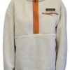 1/4 Zip Pebble Fleece