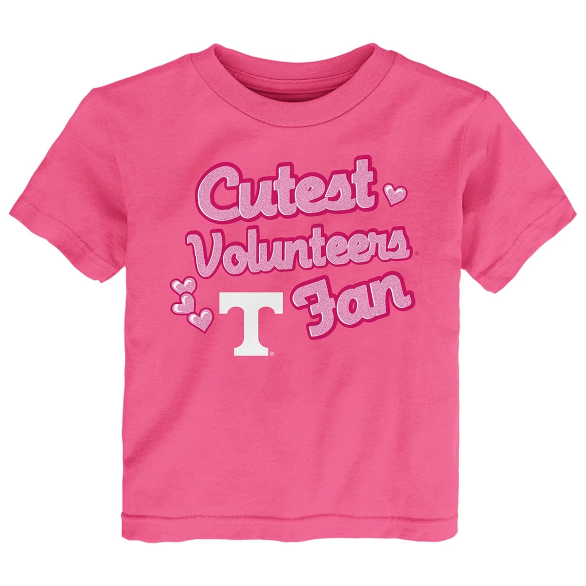 Tennessee Infant Cutest Fan Hearts Tee 3 Tennessee Infant Cutest Fan Hearts Tee