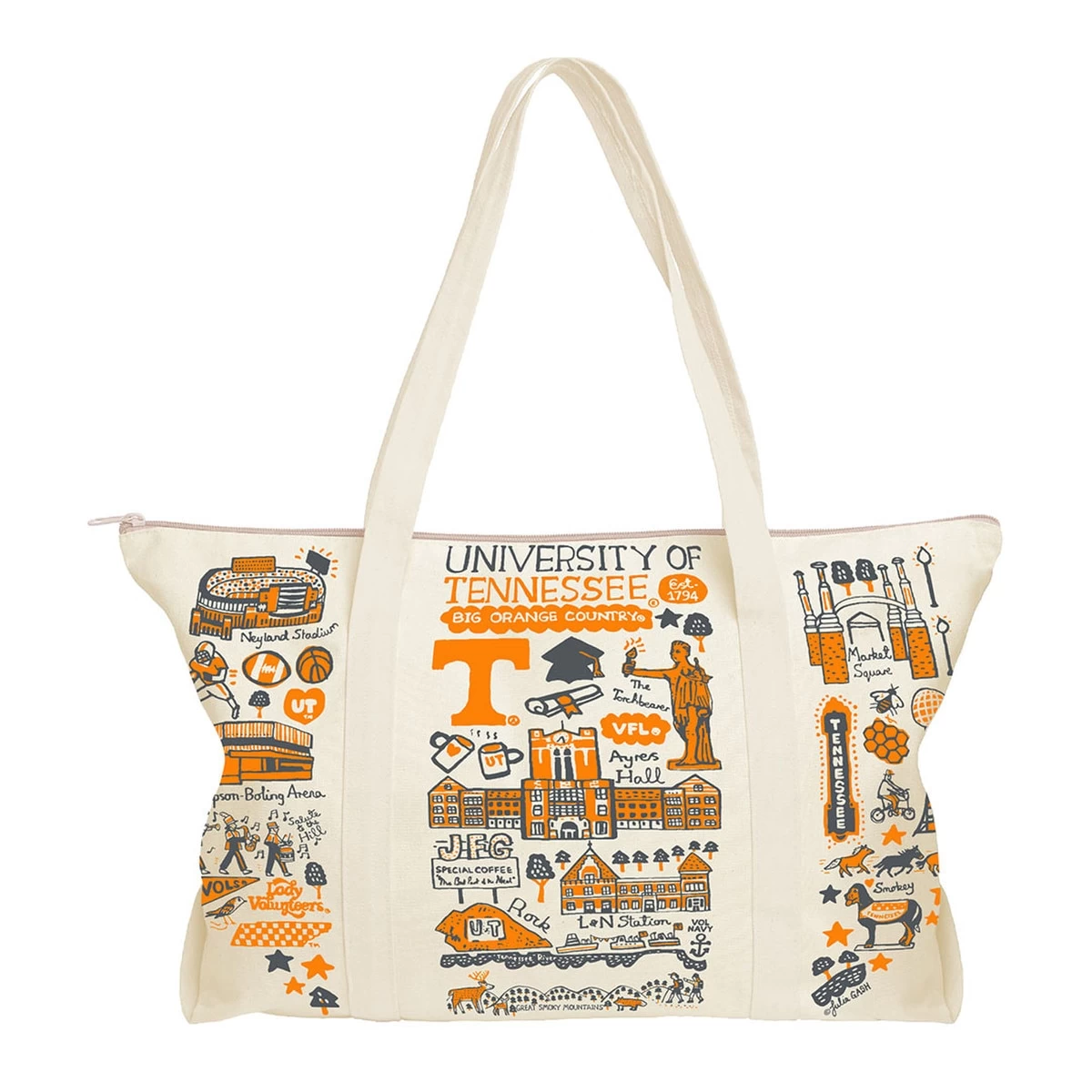 Julia Gash Tennessee Canvas Weekend Bag 3 Julia Gash Tennessee Canvas Weekend Bag