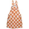 Youth Checkerboard Bib Overall Dress 1 Youth Checkerboard Bib Overall Dress -Apparel Specialty Shop 482155p 01