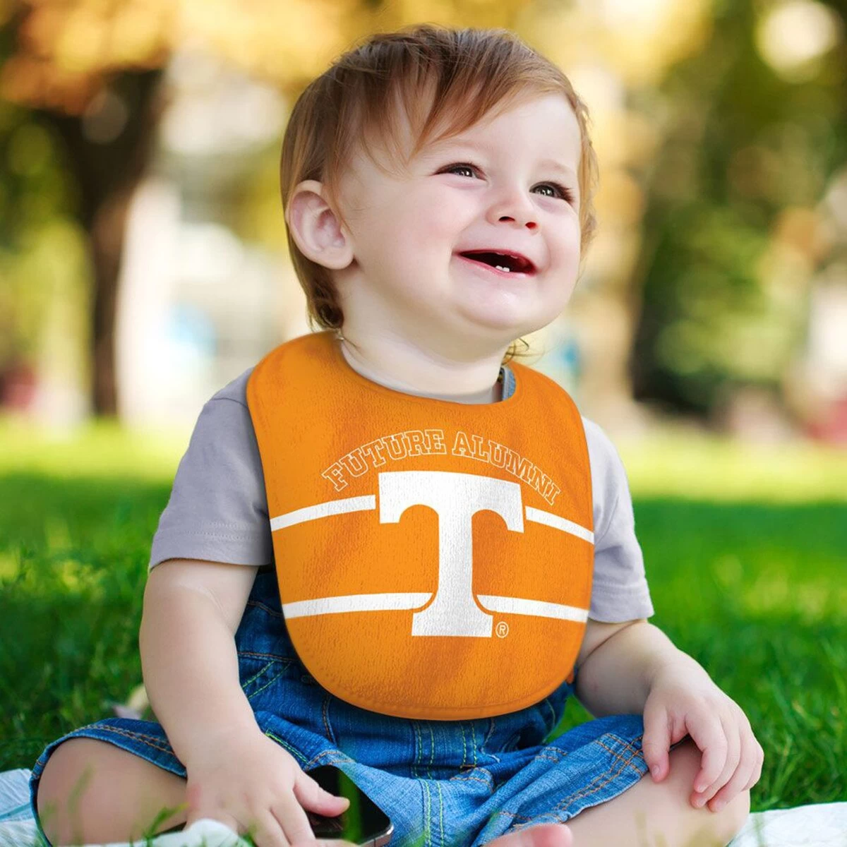 Tennessee Future Alumni Baby Bib 4 Tennessee Future Alumni Baby Bib - Image 2