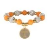 Beaded Tennessee Bracelet Gold 1 Beaded Tennessee Bracelet Gold -Apparel Specialty Shop 492952 01