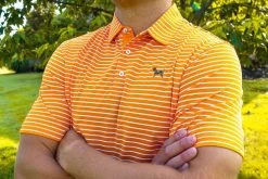 Tennessee Volunteer Traditions Bluetick Reese Stripe Polo